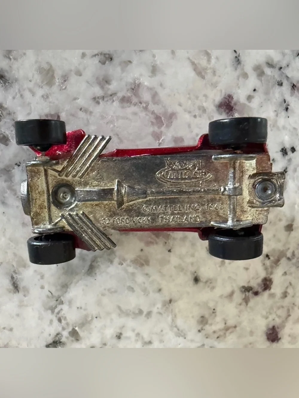 Vintage Hot Wheels '32 Ford Vicky 25th Anniversary Collection ‘93-94 Reissue Red